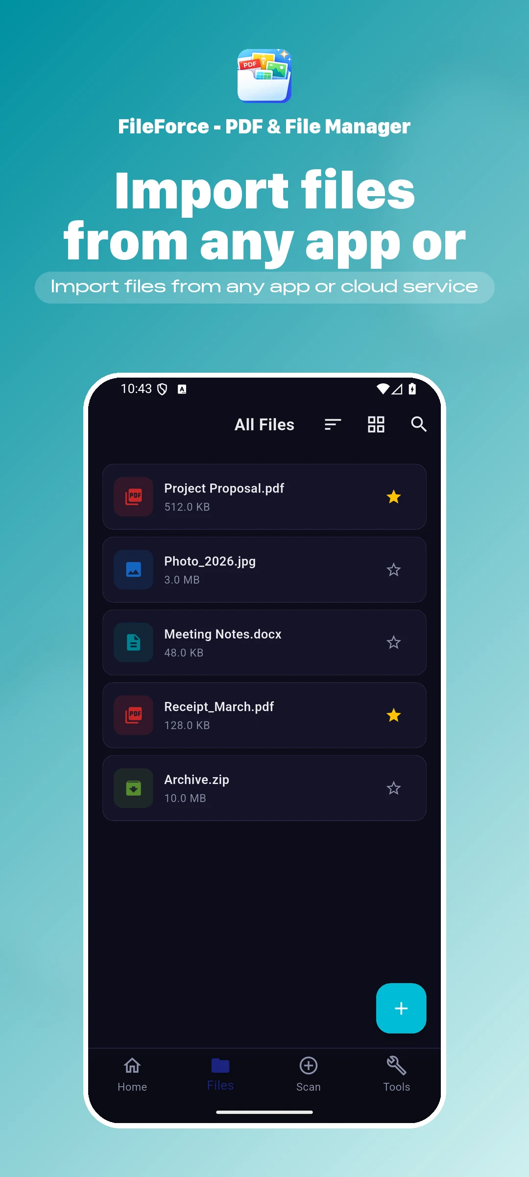 FileForce - PDF & File Manager screenshot