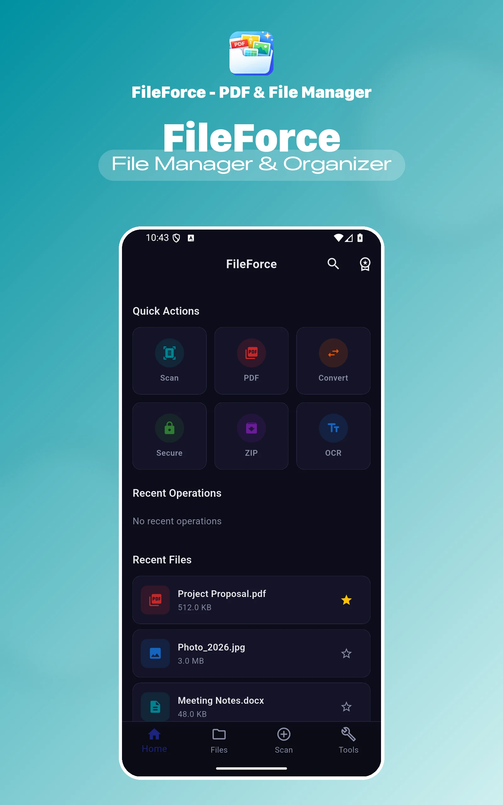FileForce - PDF & File Manager screenshot
