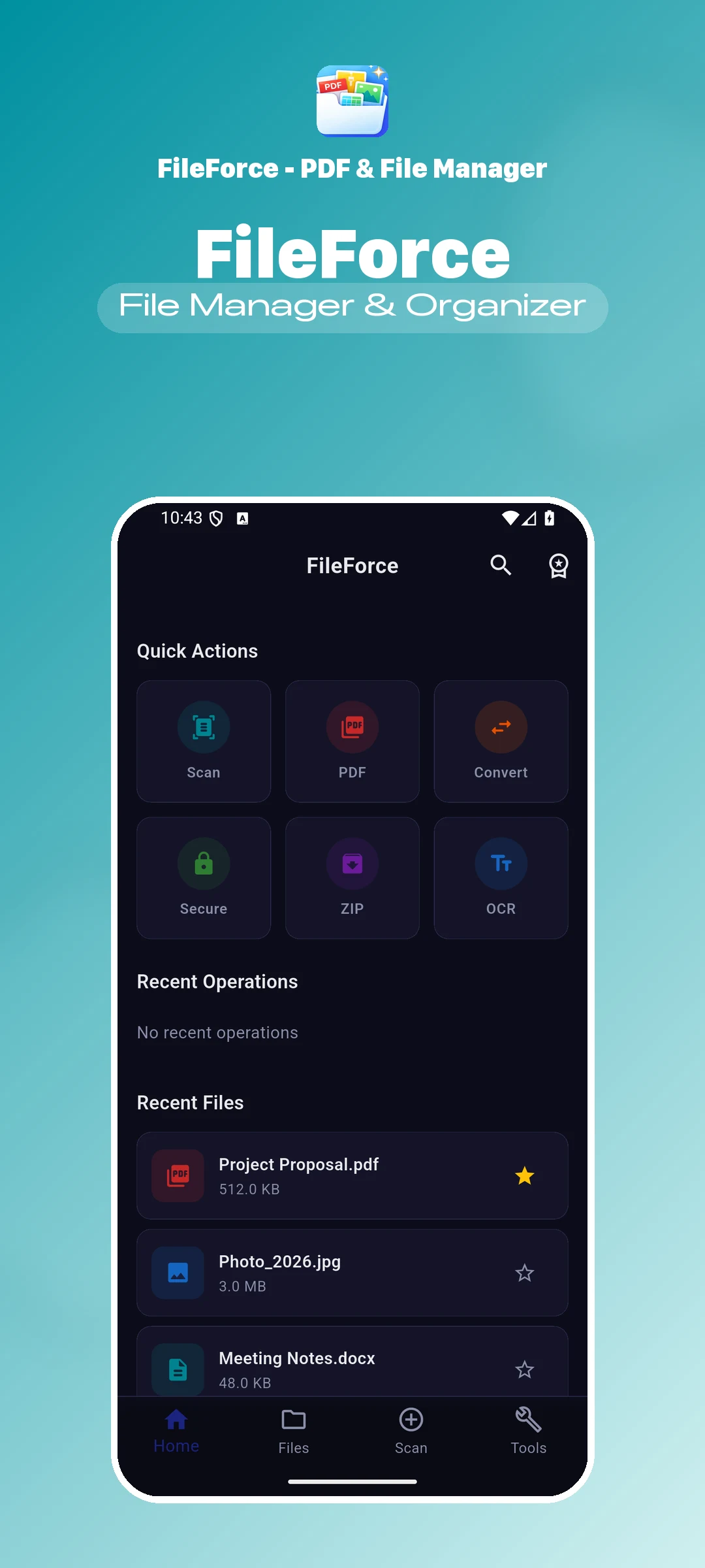 FileForce - PDF & File Manager screenshot