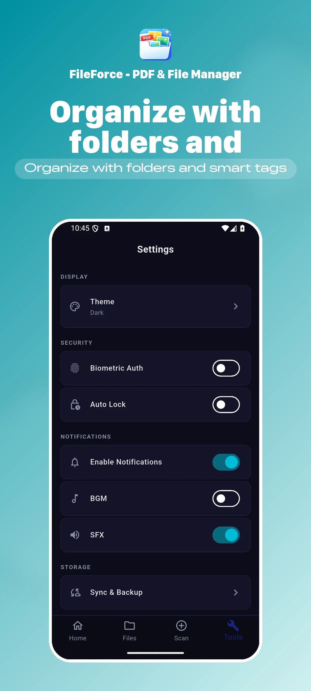 FileForce - PDF & File Manager screenshot